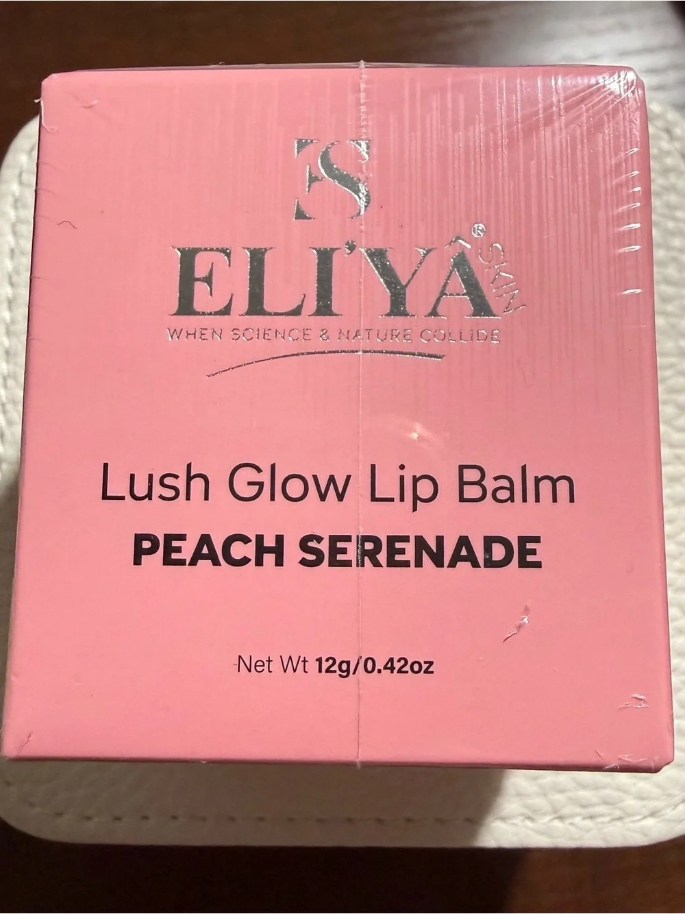 Eli’ya Skin Peach Serenade Lush Glow Lip Balm - Baby Pink * NIB